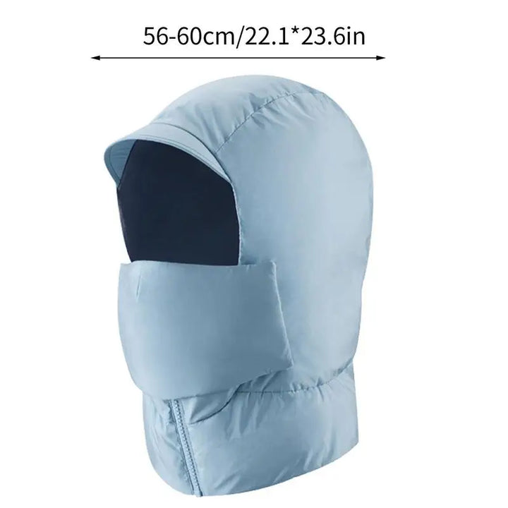 Czapka zimowa 3w1 z nausznikami i osłoną twarzy