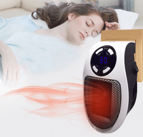 Kramano™ Mały przenośny termowentylator z regulacją temperatury
