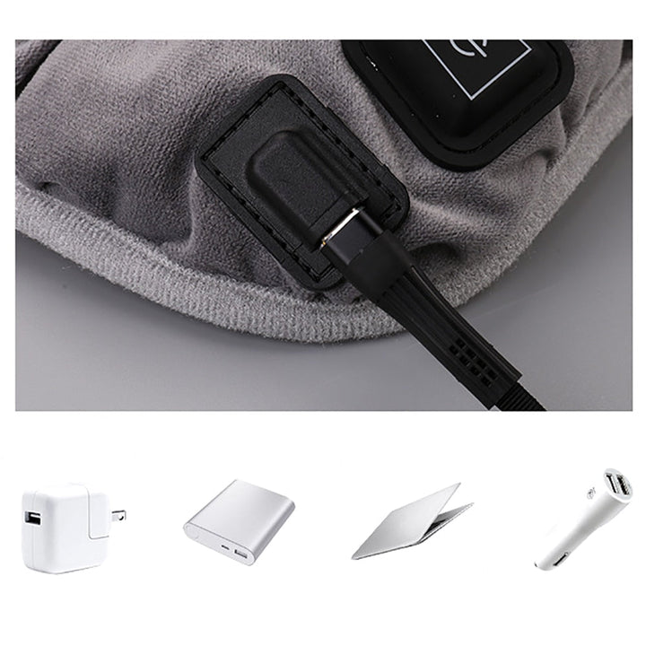 Kramano™ Podgrzewana poduszka na krzesło USB-C z 3 poziomami