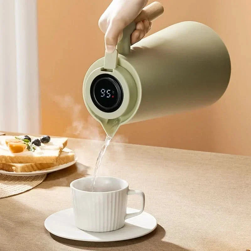 Kramano™ Termos 1 l z wyświetlaczem temperatury w pokrywce