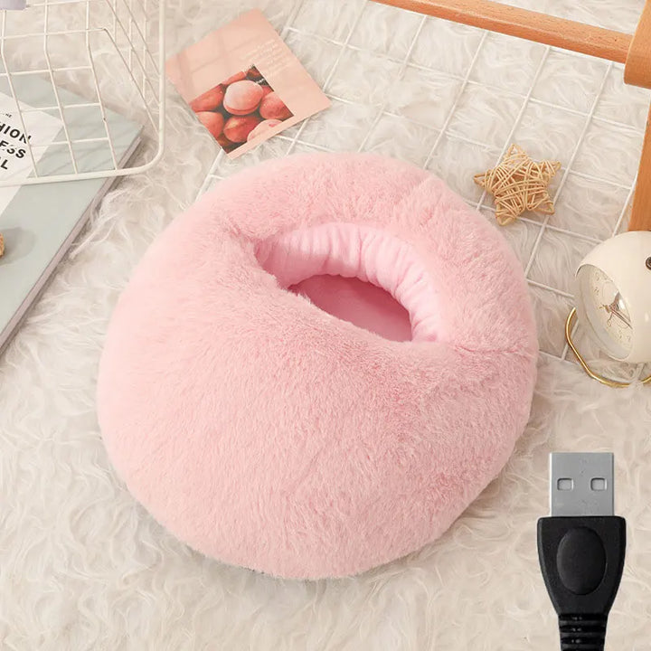 Kramano™ Puszysty ogrzewacz do stóp na USB z grubą wyściółką