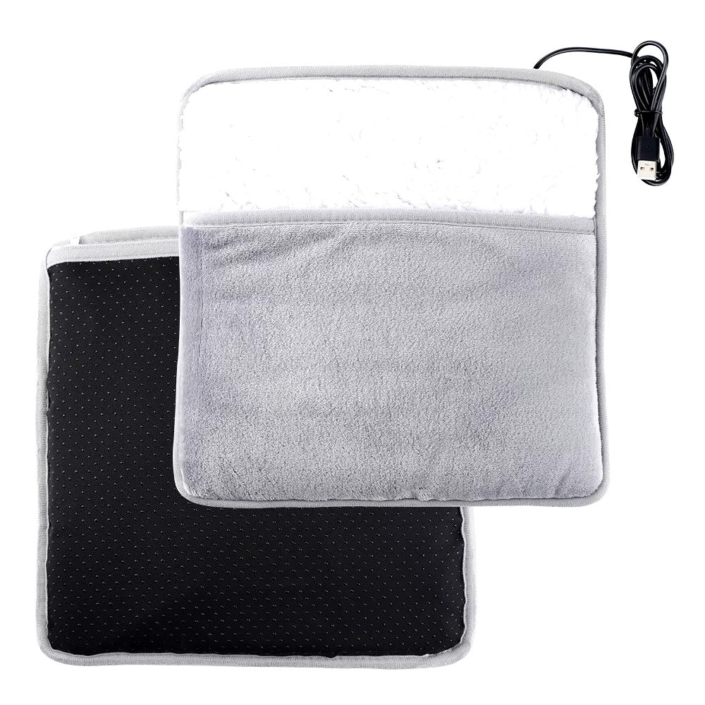 Kramano™ Ogrzewacz do stóp na USB z miękkiej flaneli, stałe 40°C