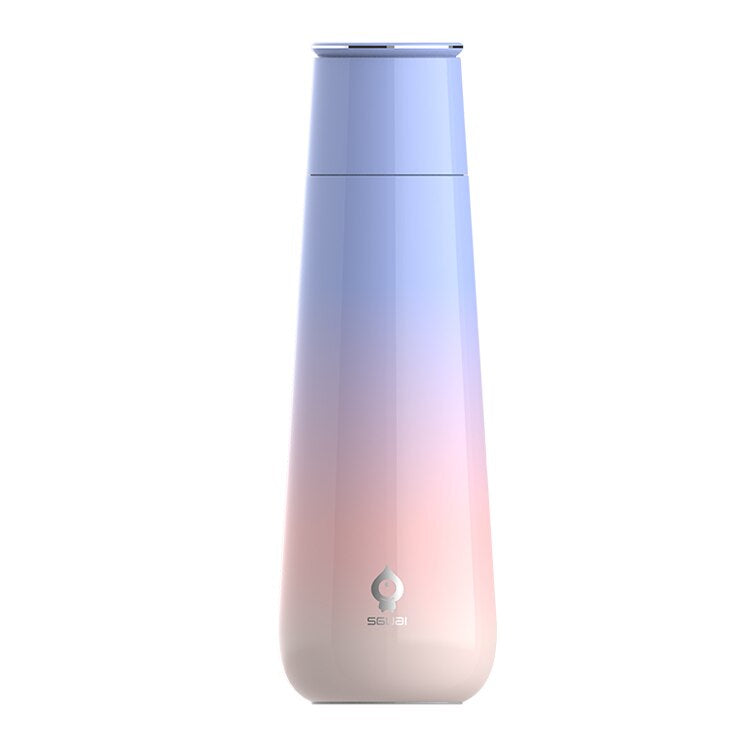 Kramano™ Kubek termiczny ze stali nierdzewnej z motylami, 430 ml