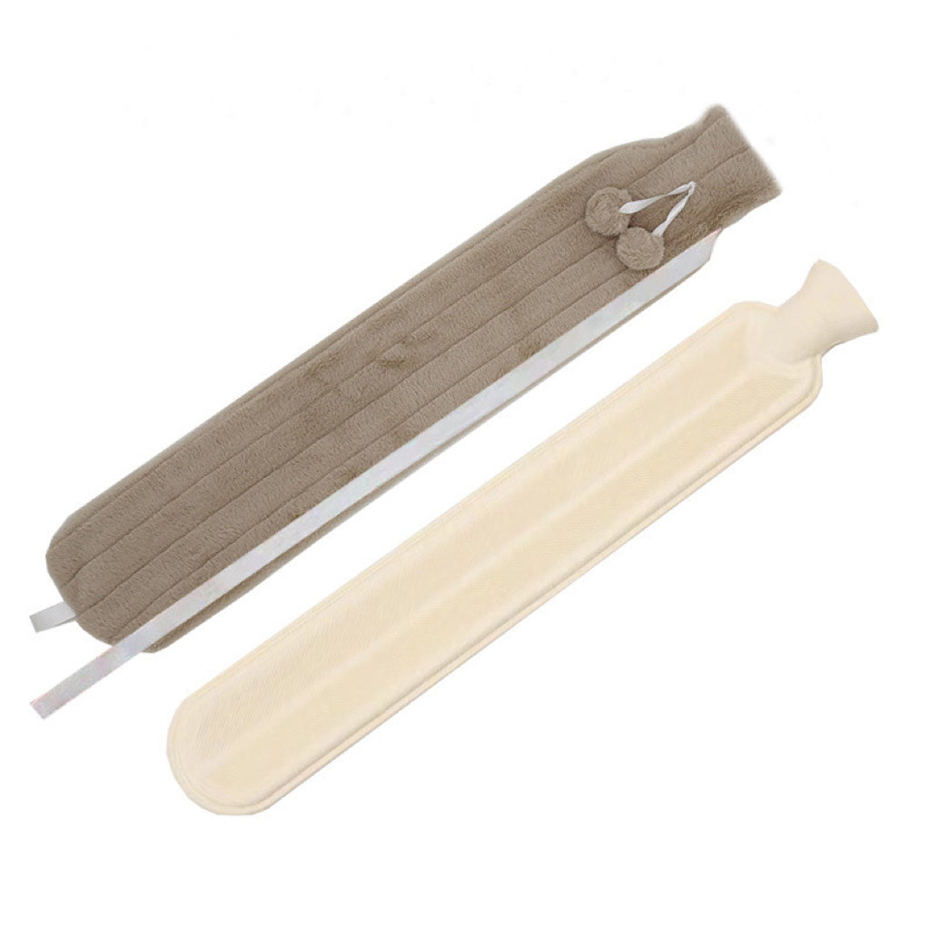 Kramano™ Długi termofor 72 cm z miękkim pokrowcem