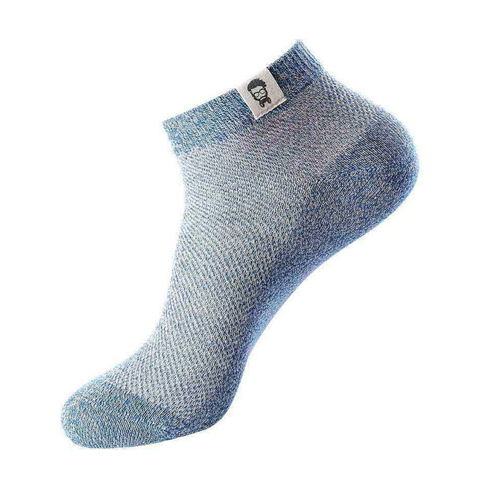 Kramano™ Męskie oddychające skarpety garniturowe z bawełny, 5 par