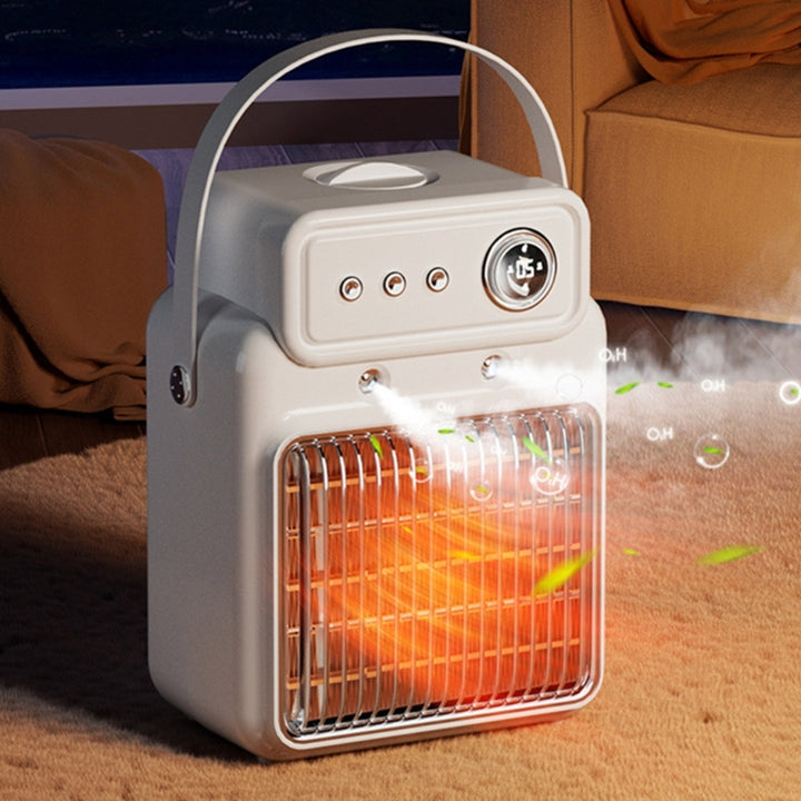 Termowentylator 1200 W z nawilżaczem – z ochroną przed przegrzaniem