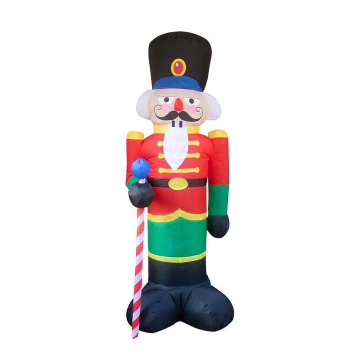Kramano™ Dmuchana figura świąteczna z oświetleniem LED, 1,5 m