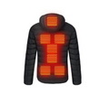 Kramano™ Kurtka podgrzewana unisex z 3 poziomami grzania do 10 h