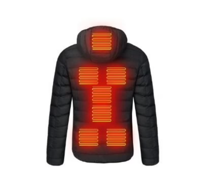 Kramano™ Kurtka podgrzewana unisex z 3 poziomami grzania do 10 h