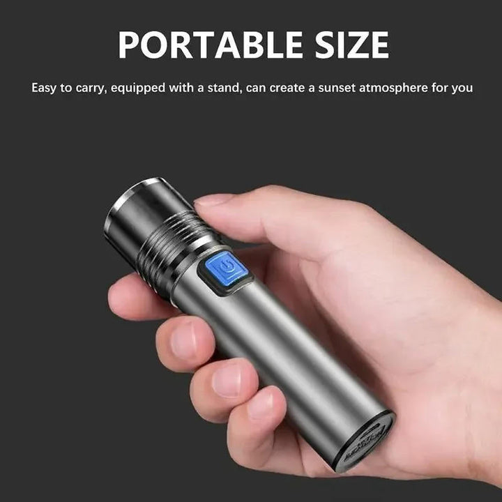 Kramano™ Latarka UV 395 nm z zoomem do wykrywania plam po zwierzętach