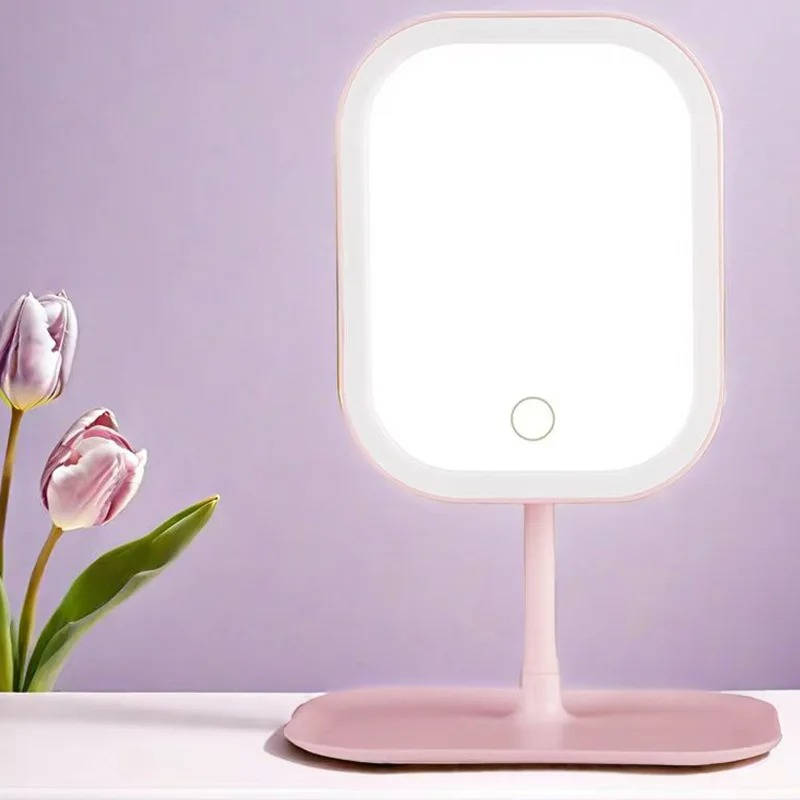 Podróżne lusterko do makijażu z podświetleniem LED