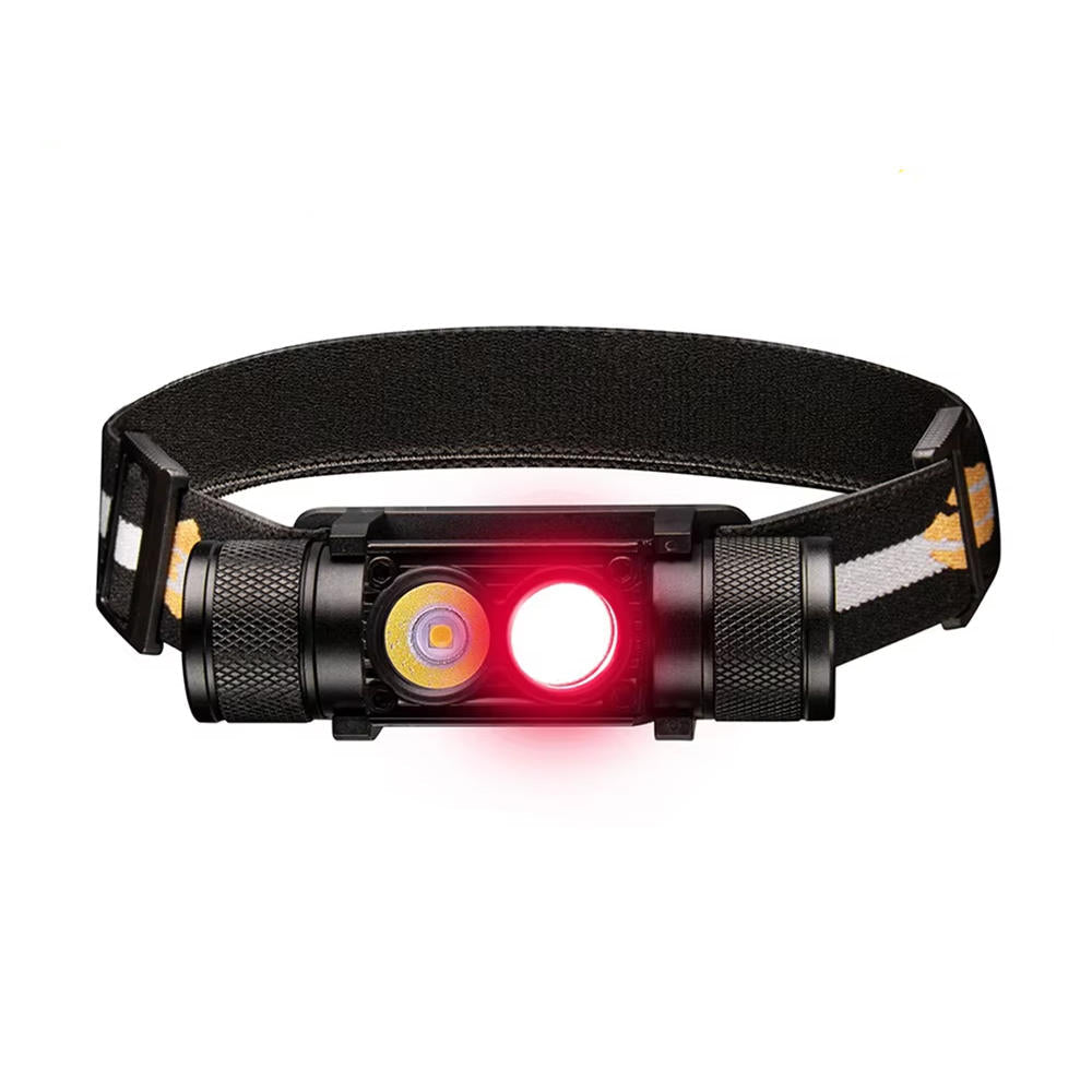 Kramano™ Latarka czołowa z ładowaniem USB i światłem białym oraz czerwonym