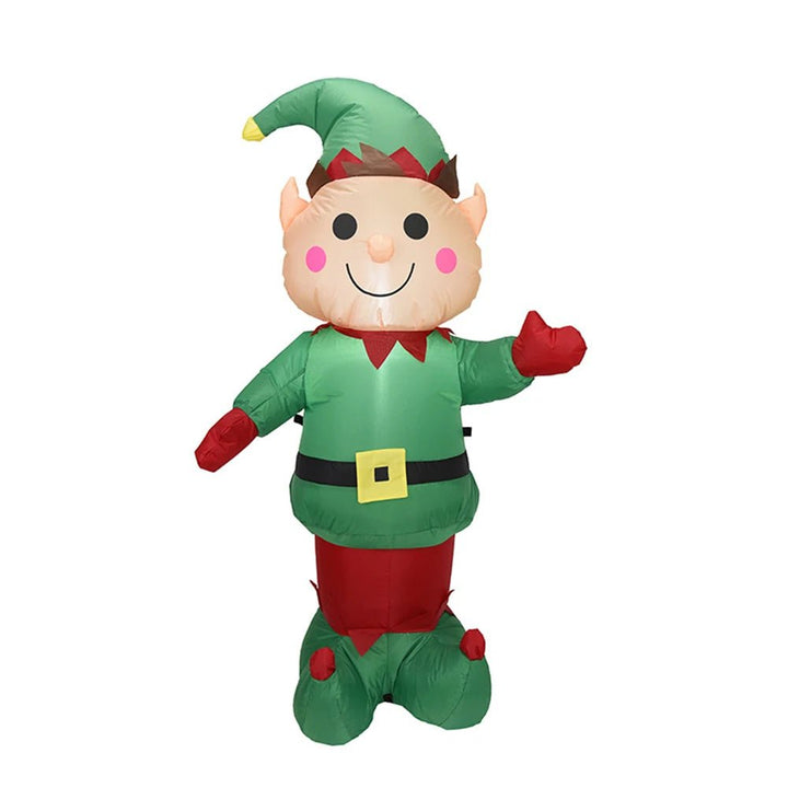 Kramano™ Dmuchana figura świąteczna z oświetleniem LED, 1,5 m