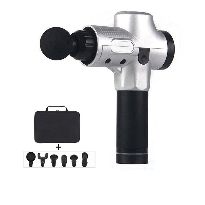 Kramano™ Pistolet do masażu z sześcioma końcówkami i ekranem LCD