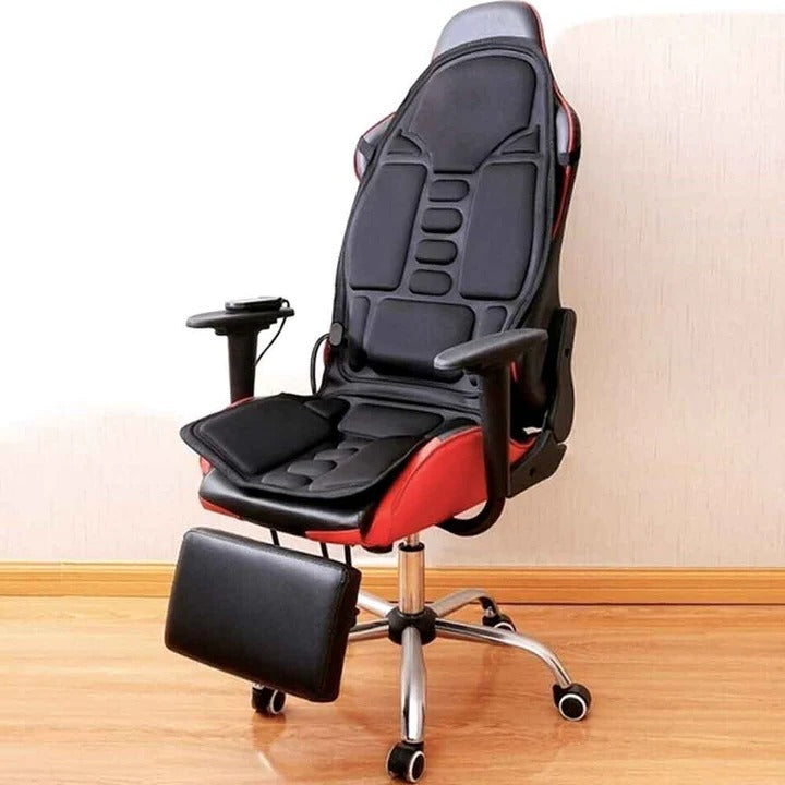 Kramano™ Mata masująca shiatsu na całe plecy z grzaniem i karkiem