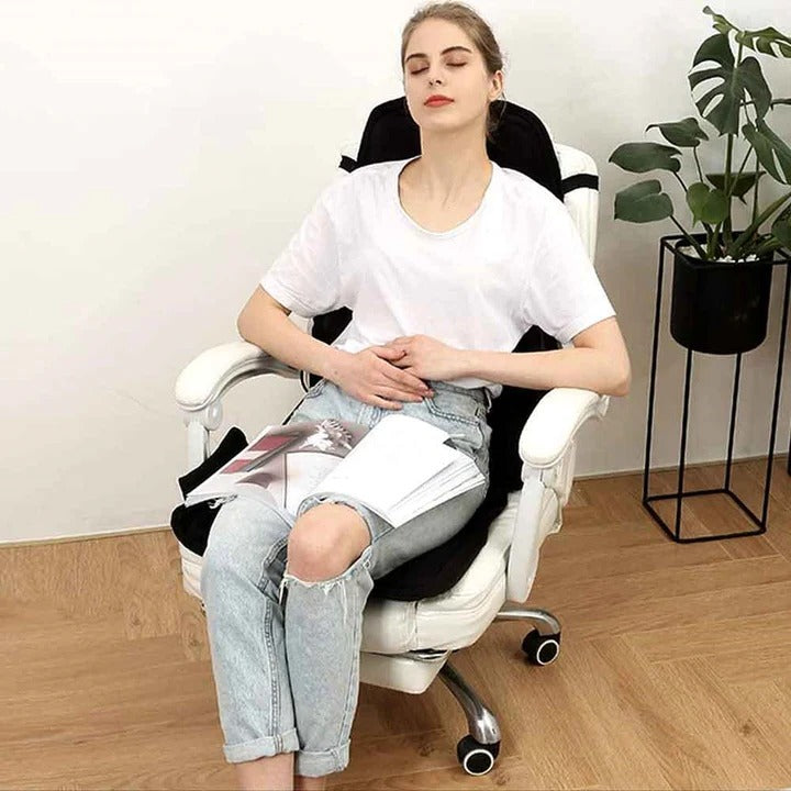 Kramano™ Mata masująca shiatsu na całe plecy z grzaniem i karkiem