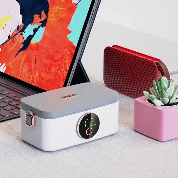 Kramano™ Akumulatorowy podgrzewany lunchbox z 5 poziomami grzania