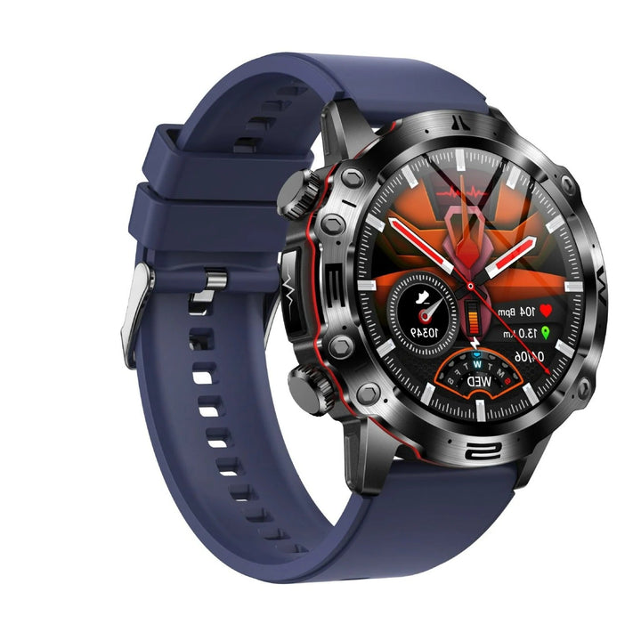 Kramano™ Smartwatch z rozmowami Bluetooth, krokomierzem i trybami sportowymi
