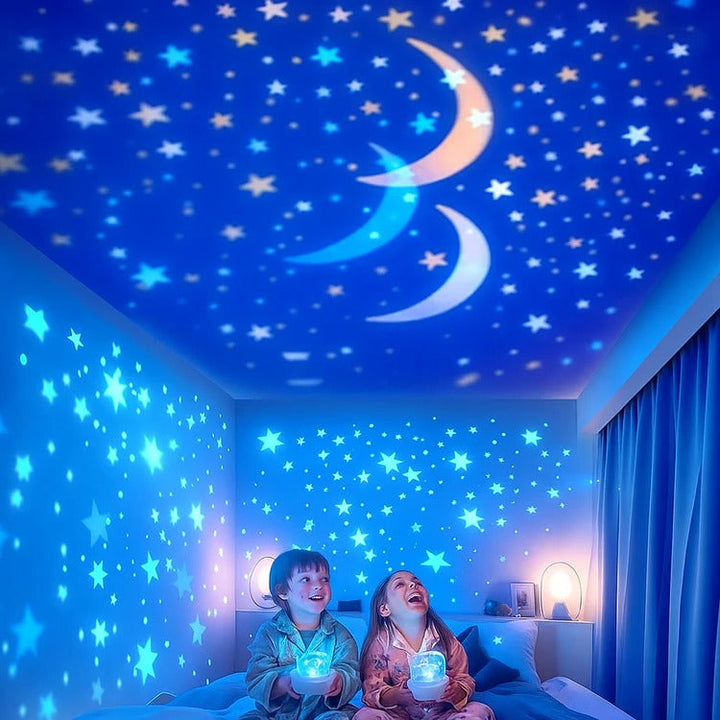 Kramano™ Lampka nocna z projektorem oceanu do pokoju dziecka