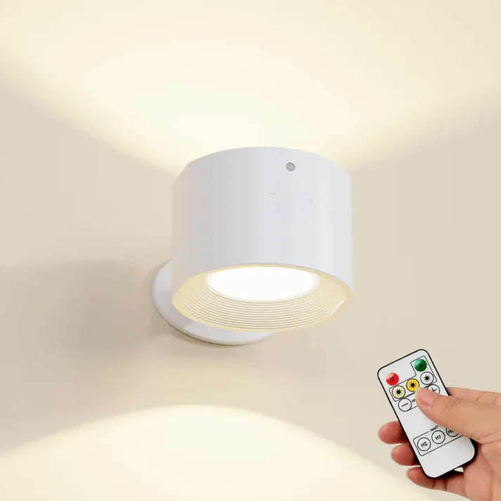 Akumulatorowa lampka ścienna LED z magnetycznym uchwytem 360°