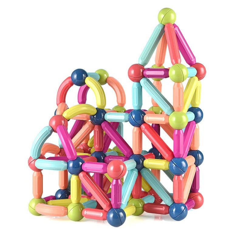 Magnetyczne klocki konstrukcyjne do kreatywnej zabawy 3D