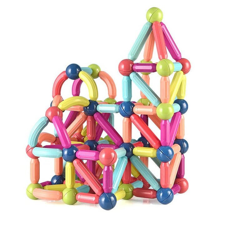 Magnetyczne klocki konstrukcyjne do kreatywnej zabawy 3D