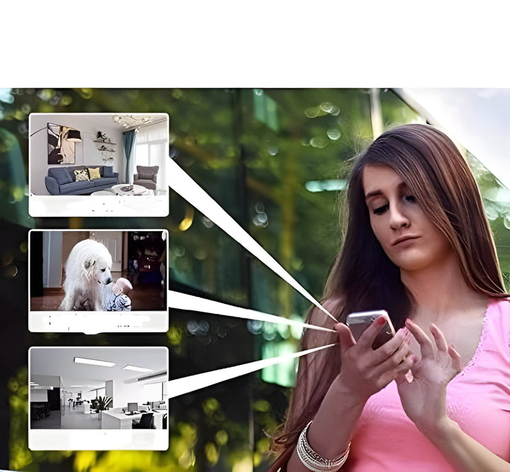 Bezprzewodowa kamera monitoringu 1080p z noktowizją
