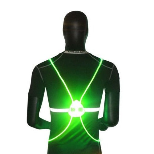Kramano™ Kamizelka odblaskowa LED z widocznością 360° i 3 trybami