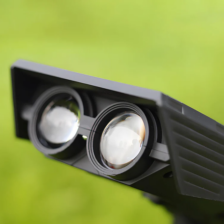 Kramano™ Solarny reflektor LED do ogrodu z zoomem i światłem RGB