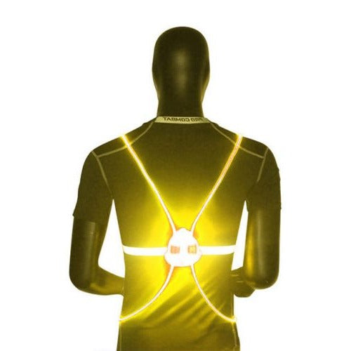 Kramano™ Kamizelka odblaskowa LED z widocznością 360° i 3 trybami