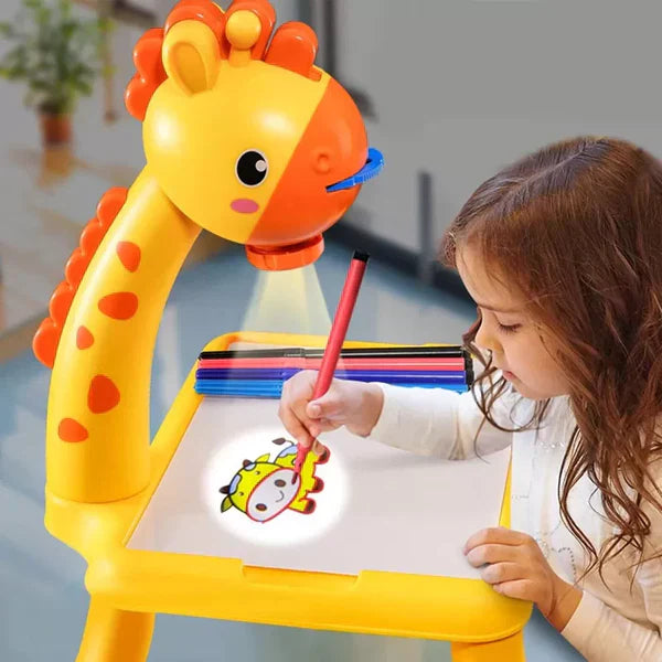 Kramano™ Projektor LED do rysowania dla dzieci z wzorami
