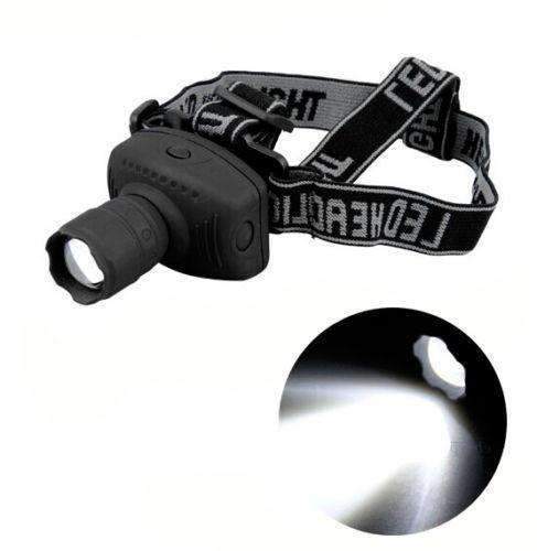 Kramano™ Mini latarka czołowa LED z zoomem i regulowaną głowicą