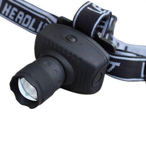 Kramano™ Mini latarka czołowa LED z zoomem i regulowaną głowicą