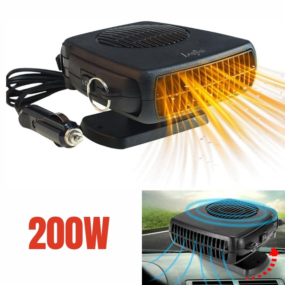 Kramano™ Przenośny ceramiczny grzejnik samochodowy 12V 150W/300W