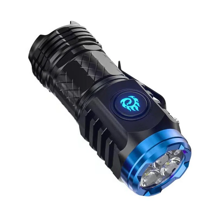 Kramano™ Mini latarka z trzema diodami LED, pięcioma trybami i SOS