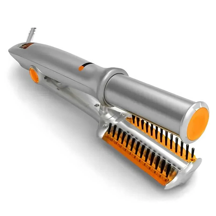 Kramano™ Obrotowa szczotka grzewcza 2w1 do fal i prostych włosów