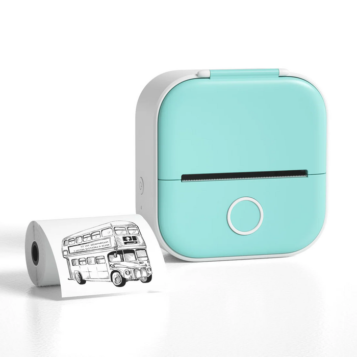 Kramano™ Mini drukarka termiczna Bluetooth do etykiet i zdjęć