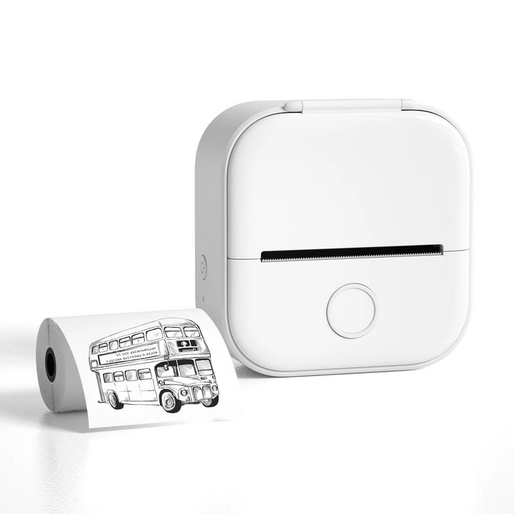 Kramano™ Mini drukarka termiczna Bluetooth do etykiet i zdjęć