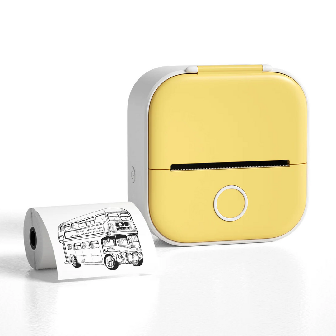 Kramano™ Mini drukarka termiczna Bluetooth do etykiet i zdjęć