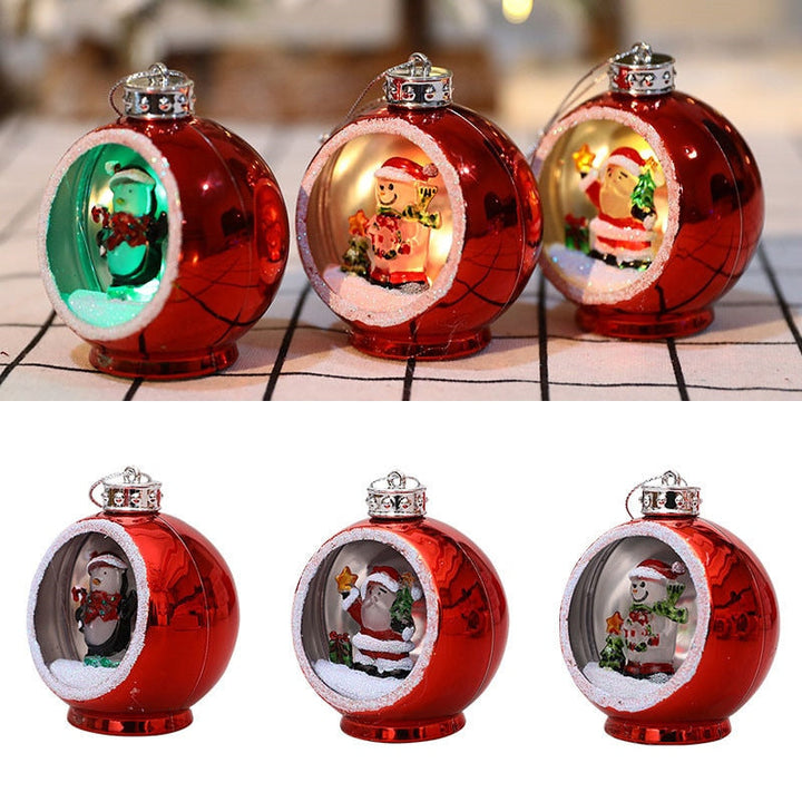 Kramano™ Świecąca bombka LED z figurką 3D w środku