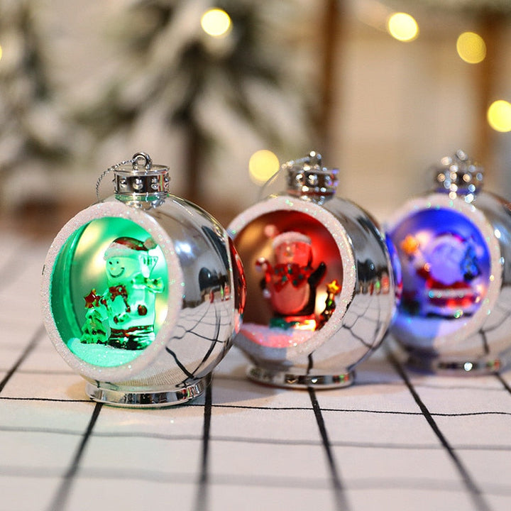 Kramano™ Świecąca bombka LED z figurką 3D w środku