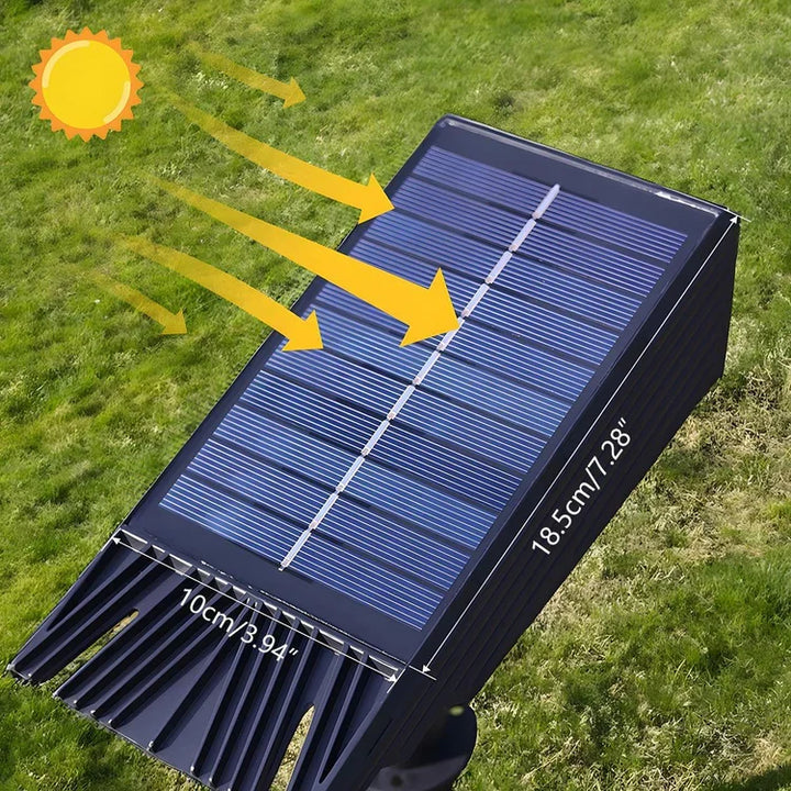 Kramano™ Solarny reflektor LED do ogrodu z zoomem i światłem RGB