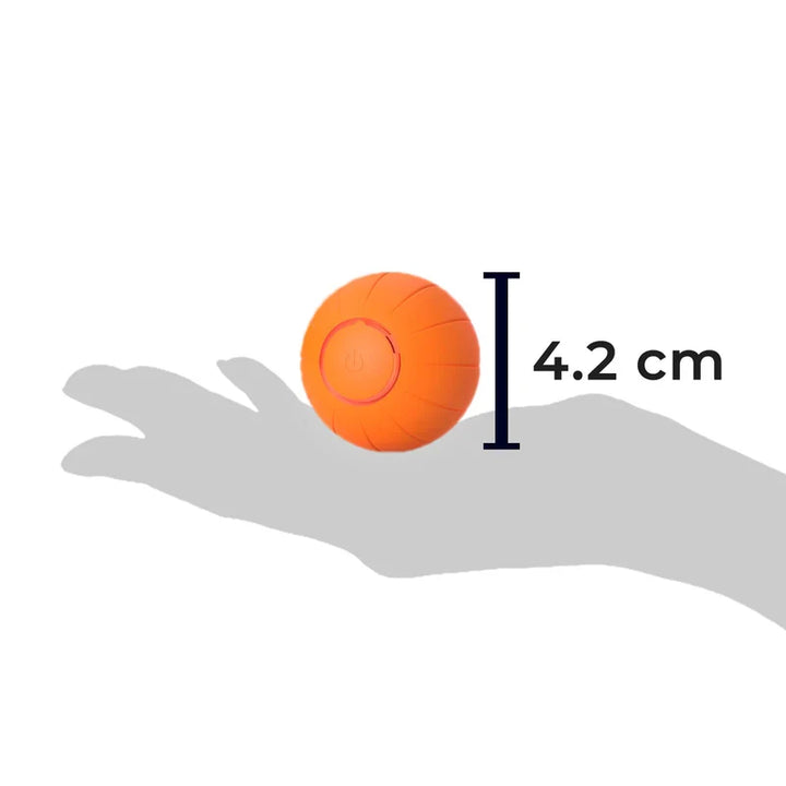 Samotocząca się inteligentna piłka dla kota z 3 trybami