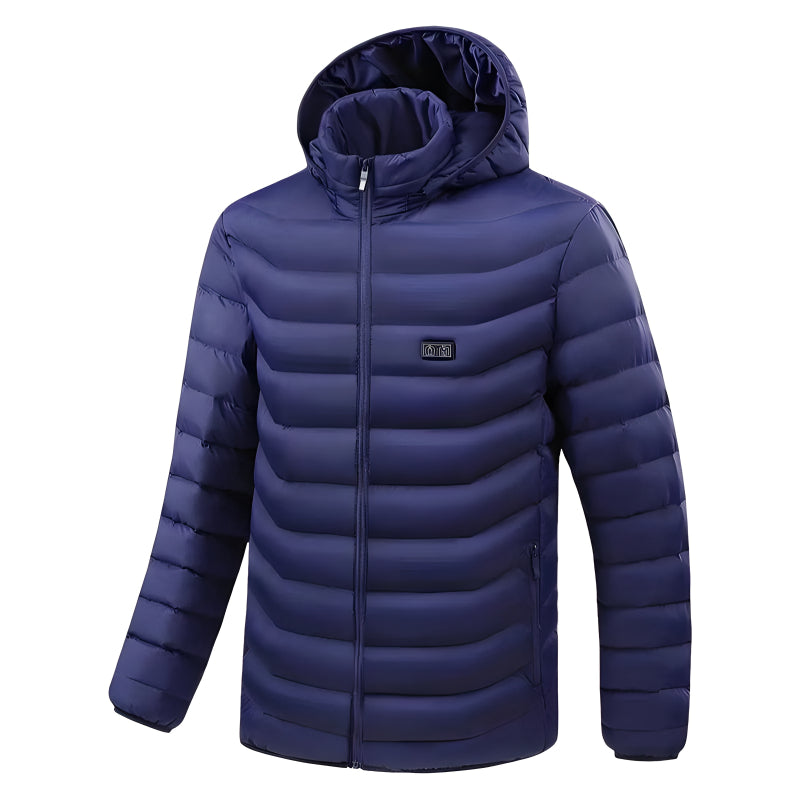 Kramano™ Kurtka podgrzewana unisex z 9 strefami i odpinanym kapturem