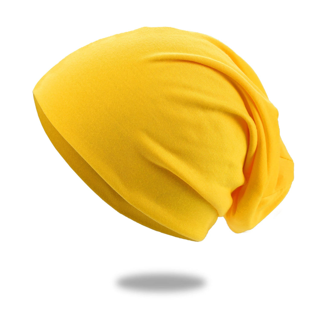 Miękka czapka beanie typu slouch, która nie traci kształtu